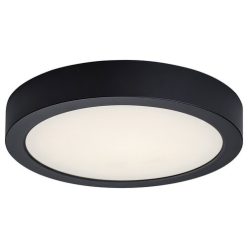 Shaun2, beltéri ráép.24W,4000K,fekete,kerek