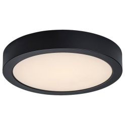 Shaun2, beltéri ráép.24W,3000K,fekete,kerek