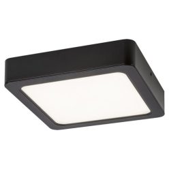 Shaun2, beltéri ráép.7W,3000K,fekete,négyz.