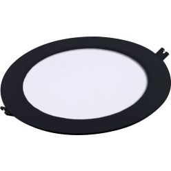 Shaun2, beltéri beép.18W,3000K,fekete,kerek