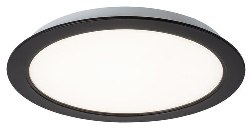 Shaun2, beltéri beépíthető 3W,4000K,fekete,kerek