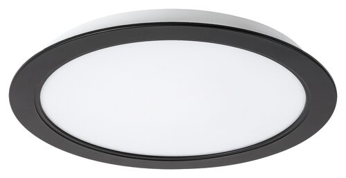 Shaun2, beltéri beépíthető 3W,4000K,fekete,kerek