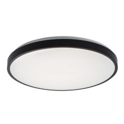 Samira, beltéri mennyezeti 48W, fekete,kerek,IP44