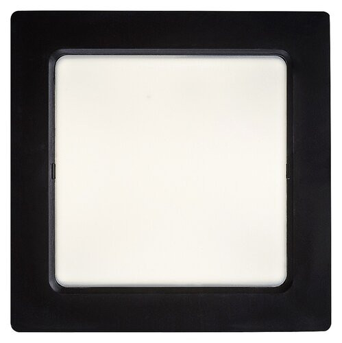 Shaun2, beltéri beép.12W,4000K,fekete,négyz