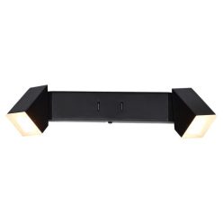 Kessy, beltéri fali, LED8W, L35cm, fekete
