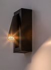 Gello, beltéri fali, LED4W, H16cm, fekete
