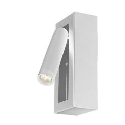 Gello, beltéri fali, LED4W, H16cm, fehér