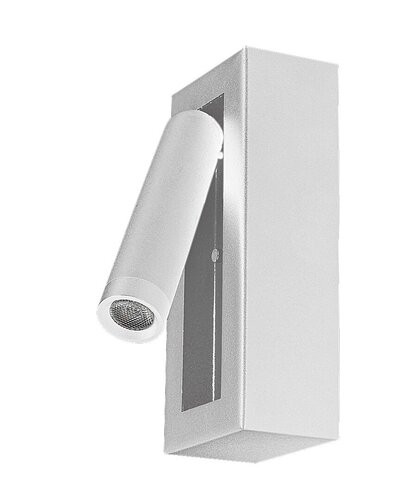 Gello, beltéri fali, LED4W, H16cm, fehér