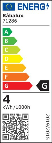 Gello, beltéri fali, LED4W, H16cm, fehér