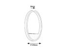 Thrac, beltéri fali, LED15W, D25cm