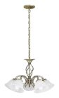 Beckworth 5 ágú csillár E14 5x40W bronz