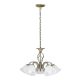 Beckworth 5 ágú csillár E14 5x40W bronz