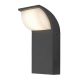 Hongkong,kül.fali, LED9W,fekete, L10cm