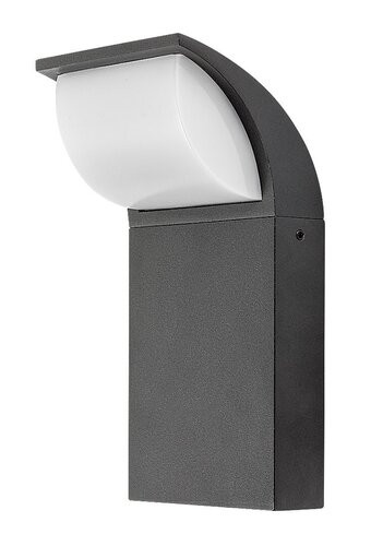 Hongkong,kül.fali, LED9W,fekete, L10cm