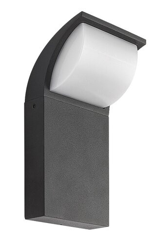 Hongkong,kül.fali, LED9W,fekete, L10cm