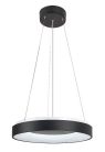 Ceilo, beltéri függőlámpa LED38W, D48cm, fekete
