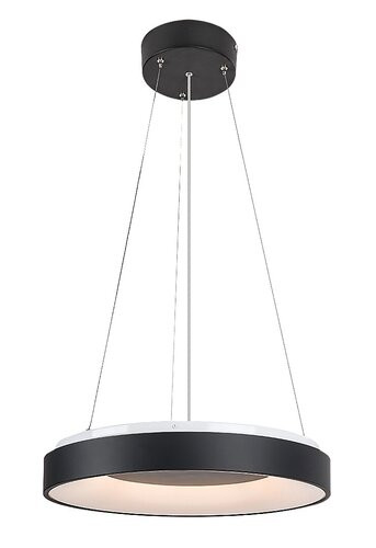 Ceilo,ind.pend. LED38W, D48cm, black
