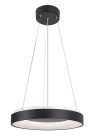 Ceilo, beltéri függőlámpa LED38W, D48cm, fekete