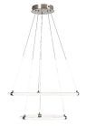 Irelia, beltéri függőlámpa LED55W, D60cm, H120cm