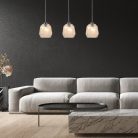 Shivani, beltéri függőlámpa E27 1xMAX40W, H125cm