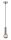 Zuriel, beltéri függőlámpa E27 1xMAX40W, D7cm