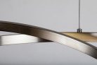 Esilda, beltéri függőlámpa LED42W, D50cm,szat.króm
