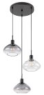 Dvora, beltéri függőlámpa E27 3xMAX40W, H150cm