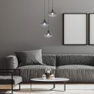 Dvora, beltéri függőlámpa E27 3xMAX40W, H150cm