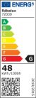 Contessa, beltéri függőlámpa LED48W, fekete
