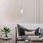 Esta, beltéri függőlámpa E27 1xMAX40W,matt fekete