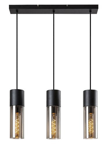 Ronno, beltéri függőlámpa E27 3xMAX25W, L55cm