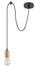 Dollien, beltéri függőlámpa E27 1xMAX60W, H210cm