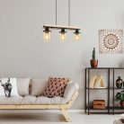 Niylah, beltéri függőlámpa E27 3xMAX25W, H120cm