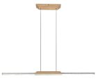 Tamur, beltéri függőlámpa LED26W, L110cm,fa/fehér