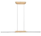 Tamur, beltéri függőlámpa LED26W, L110cm,fa/fehér