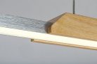 Tamur, beltéri függőlámpa LED26W, L110cm,fa/fehér