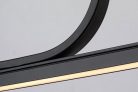 Elia, beltéri függőlámpa LED25W, L120cm, m.fekete
