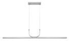 Elia, beltéri függőlámpa LED25W, L120cm, króm