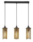 Roxas, beltéri függőlámpa E27 3xMAX40W, L58cm
