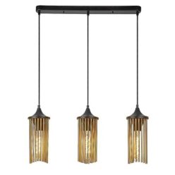 Roxas, beltéri függőlámpa E27 3xMAX40W, L58cm