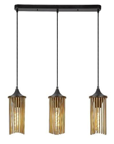 Roxas, beltéri függőlámpa E27 3xMAX40W, L58cm