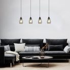 Ilmari, beltéri függőlámpa E27 4xMAX15W, L72cm