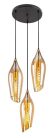 Bellini, beltéri függőlámpa E27 3xMAX60W, D30cm