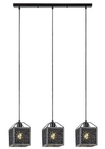 Samilo, beltéri függőlámpa E27 3xMAX40W, L65cm