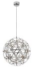 Eudora, beltéri függőlámpa LED16W, D50cm, króm