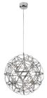 Eudora, beltéri függőlámpa LED16W, D50cm, króm