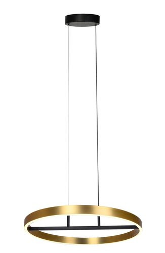 Thric, beltéri függőlámpa LED42W,D60cm, fekete/arany