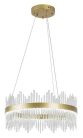 Mabel, beltéri függőlámpa LED36W, D58cm, arany