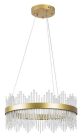 Mabel, beltéri függőlámpa LED36W, D58cm, arany