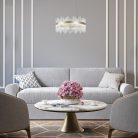 Mabel, beltéri függőlámpa LED36W, D58cm, arany